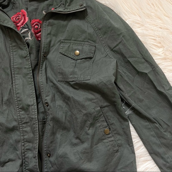 Embroidered Utility Jacket - Picture 2 of 5